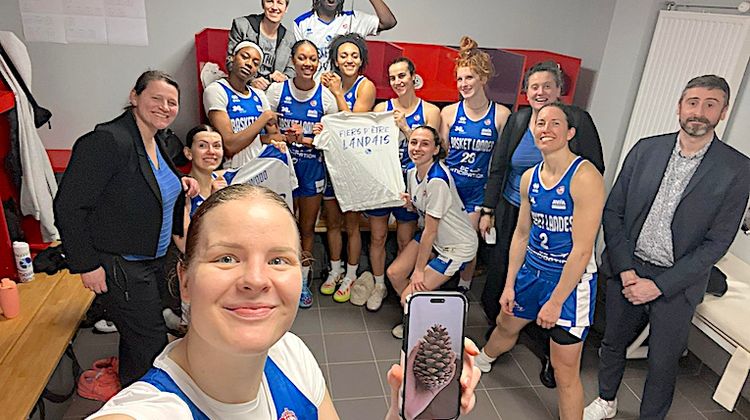 BALLE ORANGE - Basket Landes toujours plus haut